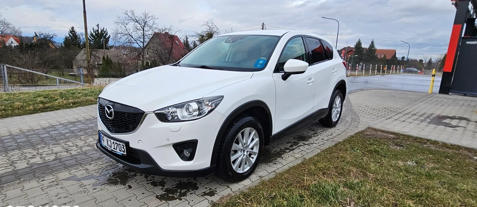 Mazda CX-5 cena 42800 przebieg: 157000, rok produkcji 2013 z Mońki małe 137